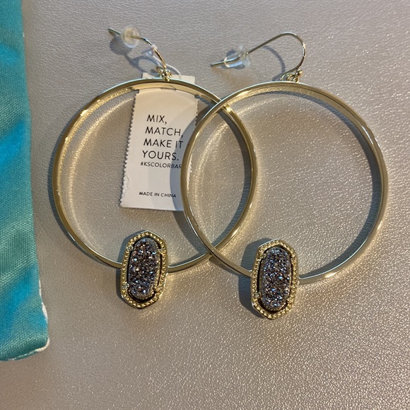 Kendra Scott Hoop Earrings - Picture 2 of 2